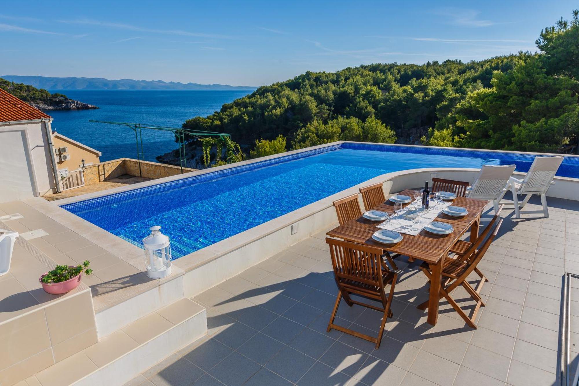Villa Casabianca Milna  Buitenkant foto